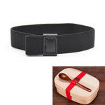 Cinghie per scatole da pranzo da 12 pezzi Cintura in pasta fissa a doppio strato ad alta elasticità, Lunch Box Straps(Red), Lunch Box Straps(Black)