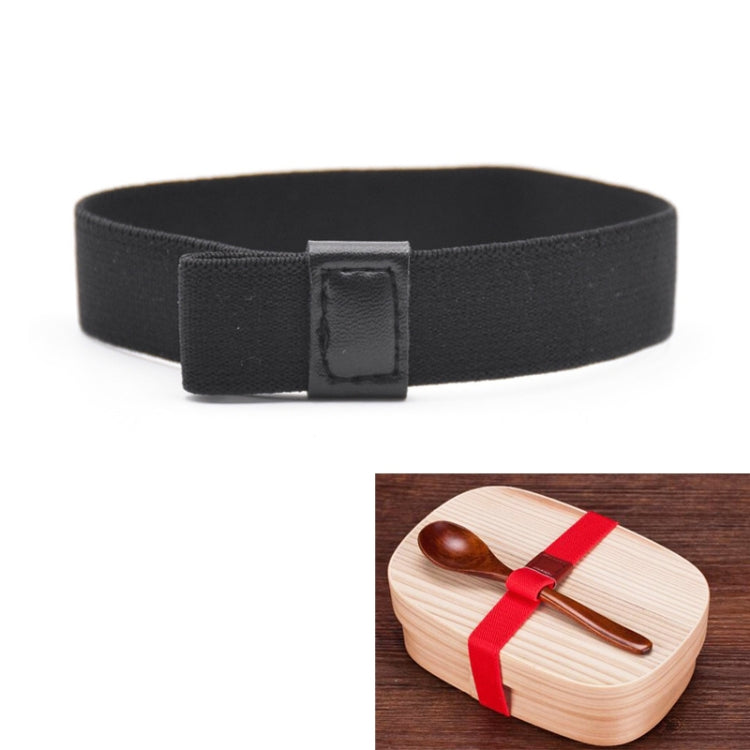 Cinghie per scatole da pranzo da 12 pezzi Cintura in pasta fissa a doppio strato ad alta elasticità, Lunch Box Straps(Red), Lunch Box Straps(Black)