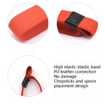 Cinghie per scatole da pranzo da 12 pezzi Cintura in pasta fissa a doppio strato ad alta elasticità, Lunch Box Straps(Red), Lunch Box Straps(Black)