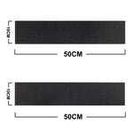 Targa automobilistica Chiusura a strappo con chiusura a strappo Adesivi fissi bifacciali in poliestere resistenti alle alte temperature, 100x500mm