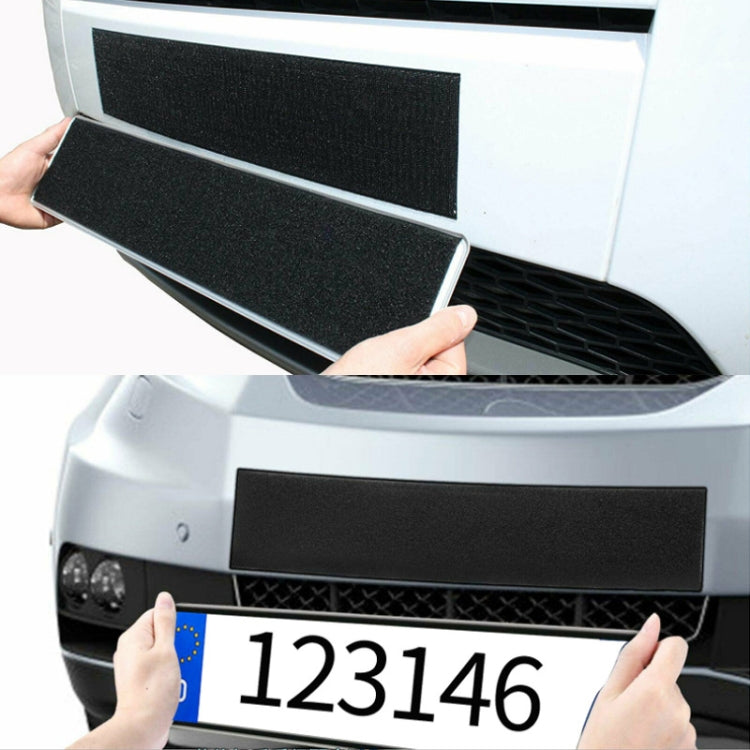 Targa automobilistica Chiusura a strappo con chiusura a strappo Adesivi fissi bifacciali in poliestere resistenti alle alte temperature, 100x500mm