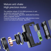 Stabilizzatore smartphone anti-shake con telecomando Bluetooth
