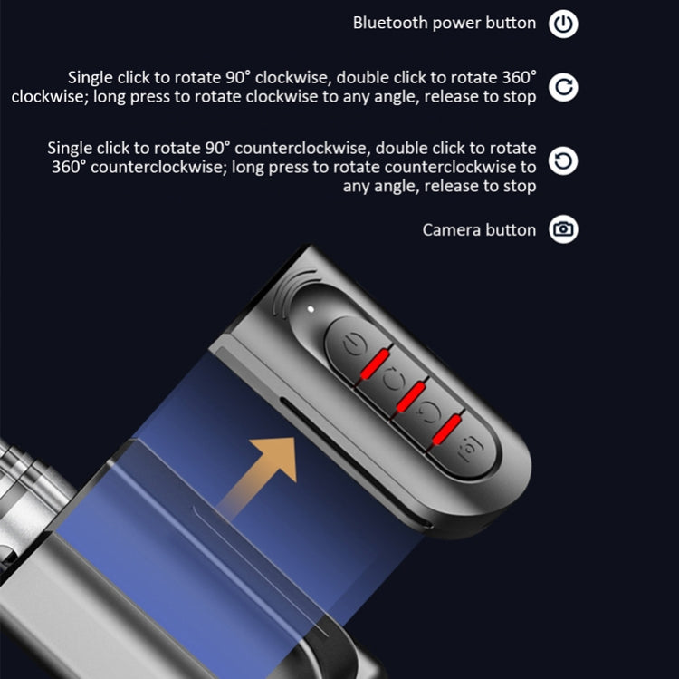 Stabilizzatore smartphone anti-shake con telecomando Bluetooth