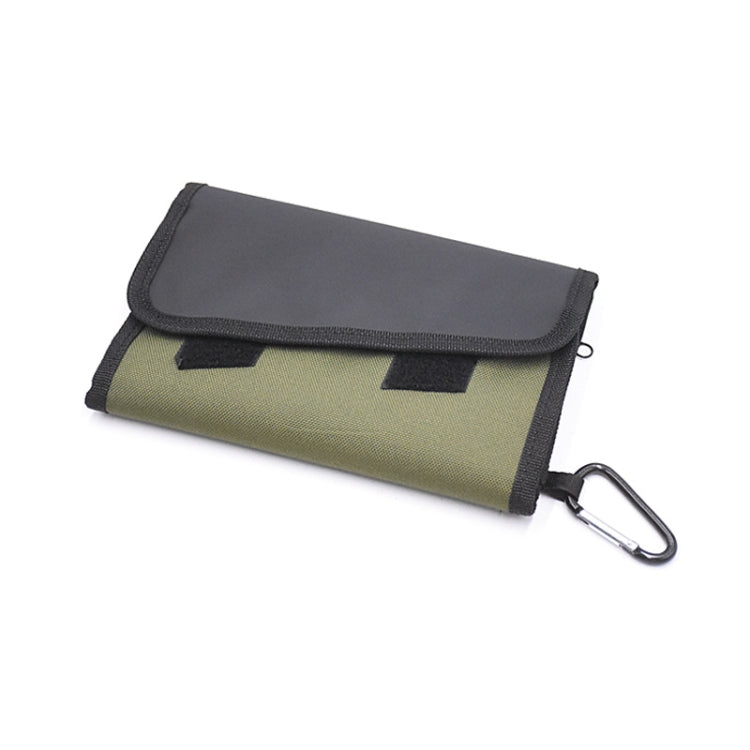 Borsa per esche per pesci divisibile con 6 adesivi autosigillanti in PVC Borsa per appendere la classificazione degli adesivi