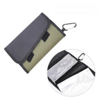 Borsa per esche per pesci divisibile con 6 adesivi autosigillanti in PVC Borsa per appendere la classificazione degli adesivi