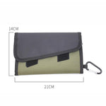 Borsa per esche per pesci divisibile con 6 adesivi autosigillanti in PVC Borsa per appendere la classificazione degli adesivi