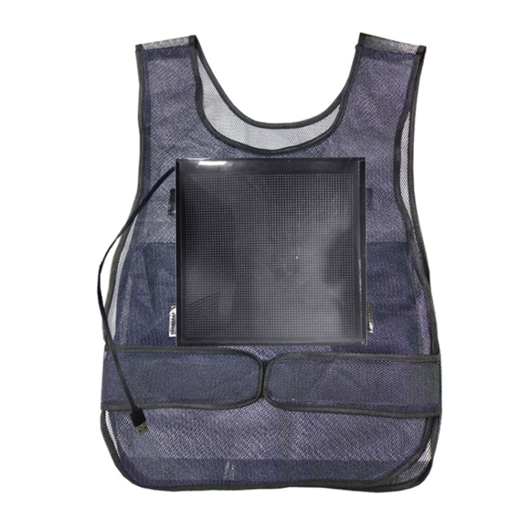 Schermo LED indossabile per pubblicità su gilet 27x27 cm