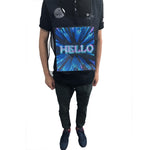 Schermo LED indossabile per pubblicità su gilet 27x27 cm
