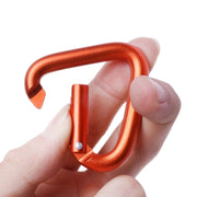 10 pezzi moschettone triangolare campeggio esterno escursionismo portachiavi moschettone gancio bollitore fibbia moschettone accessori