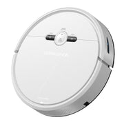 GEERLEPOL Robot spazzante a ricarica automatica per la casa intelligente, APP per telefono cellulare con supporto ad alta configurazione, White, Black