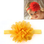 Fascia elastica per capelli bambina 2-6 anni floreale