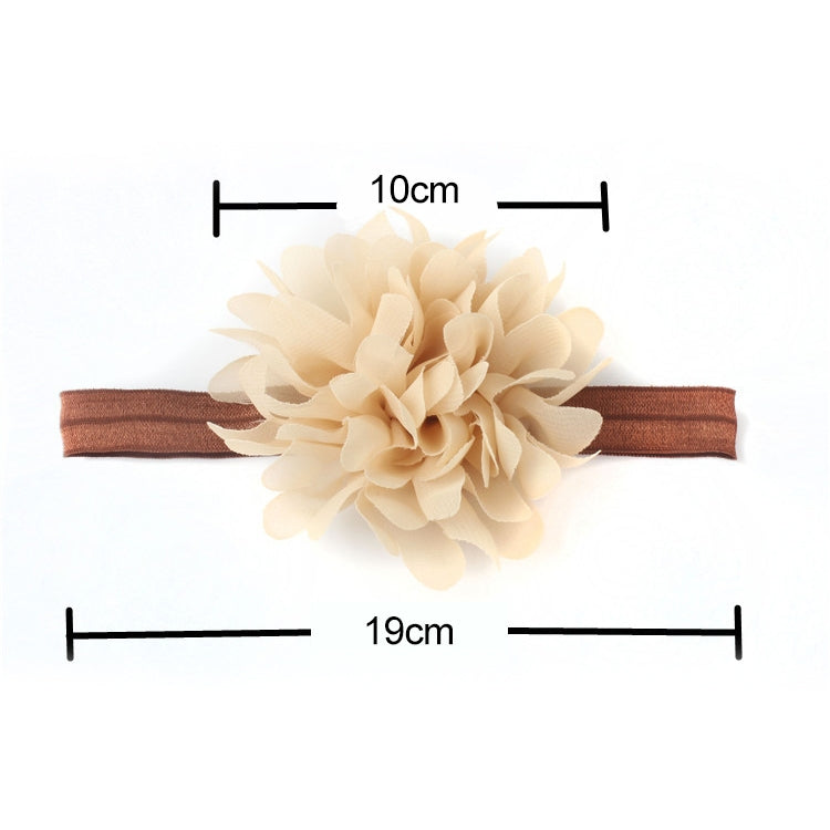 Fascia elastica per capelli bambina 2-6 anni floreale