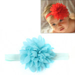 Fascia elastica per capelli bambina 2-6 anni floreale
