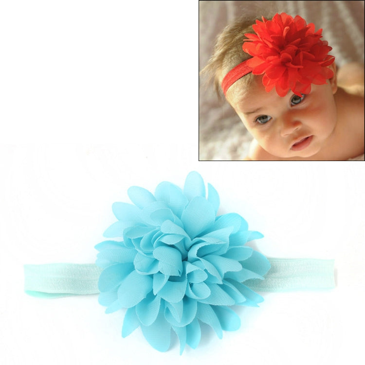 Fascia elastica per capelli bambina 2-6 anni floreale