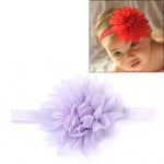 Fascia elastica per capelli bambina 2-6 anni floreale