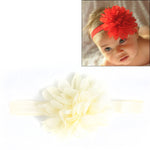 Fascia elastica per capelli bambina 2-6 anni floreale