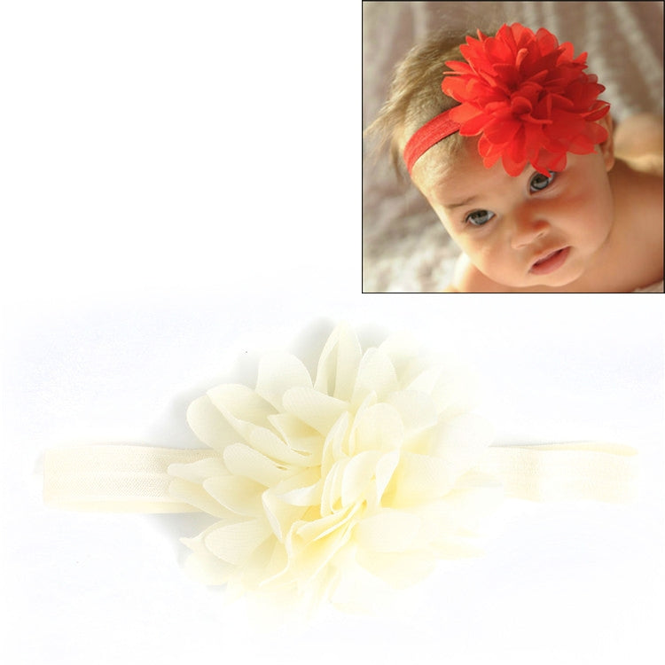 Fascia elastica per capelli bambina 2-6 anni floreale