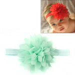 Fascia elastica per capelli bambina 2-6 anni floreale