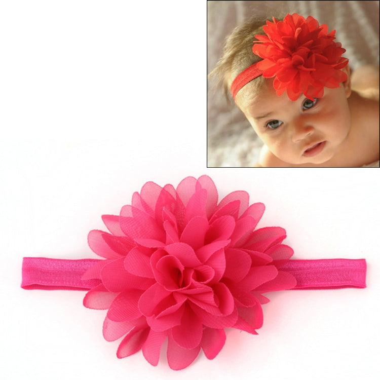 Fascia elastica per capelli bambina 2-6 anni floreale