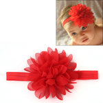 Fascia elastica per capelli bambina 2-6 anni floreale