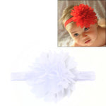 Fascia elastica per capelli bambina 2-6 anni floreale