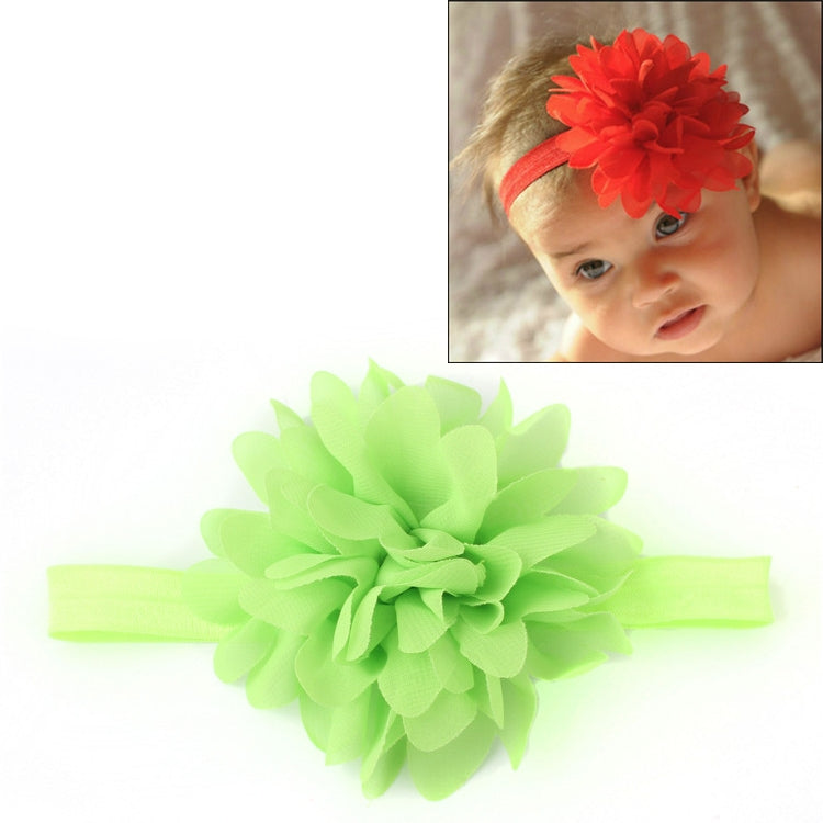Fascia elastica per capelli bambina 2-6 anni floreale