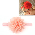 Fascia elastica per capelli bambina 2-6 anni floreale