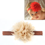 Fascia elastica per capelli bambina 2-6 anni floreale