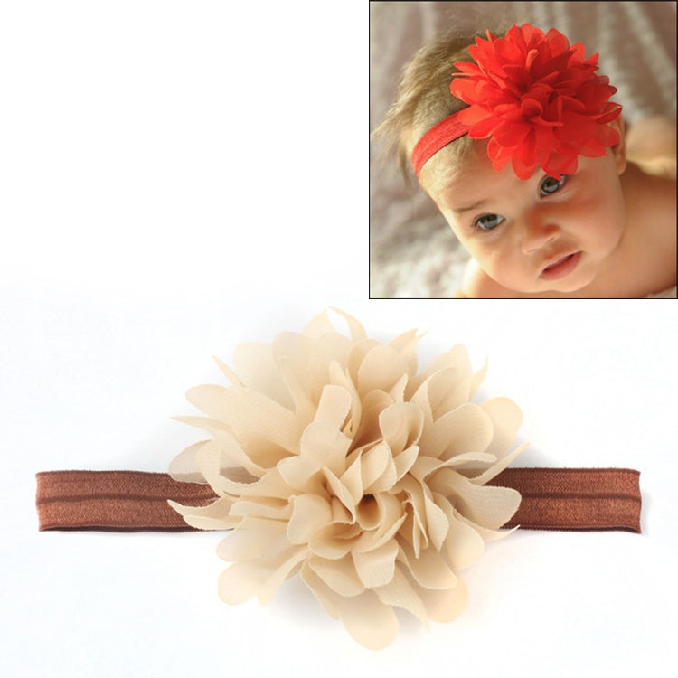 Fascia elastica per capelli bambina 2-6 anni floreale
