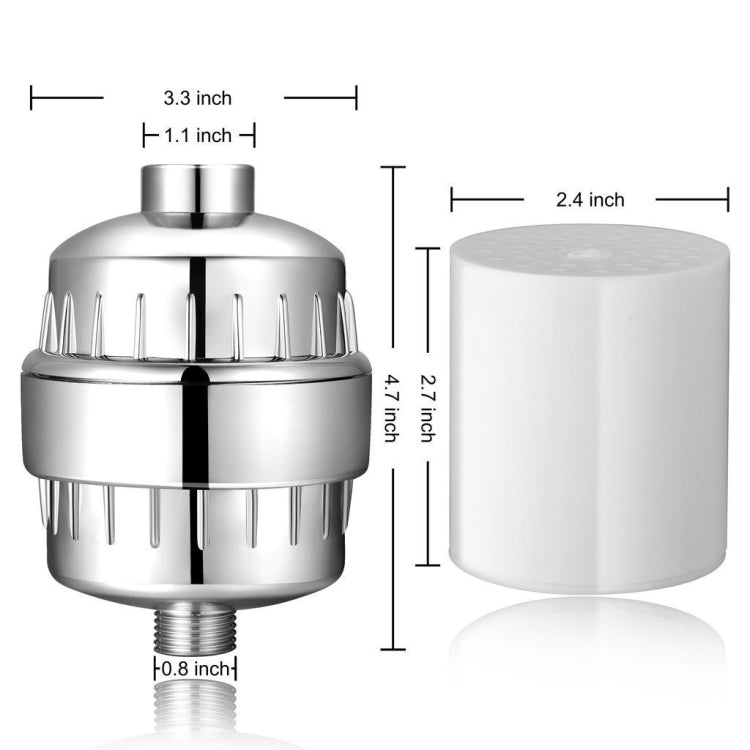 Filtro per doccia con purificatore d'acqua per doccia a 15 strati, 15 Layers Shower Filter