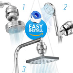 Filtro per doccia con purificatore d'acqua per doccia a 15 strati, 15 Layers Shower Filter