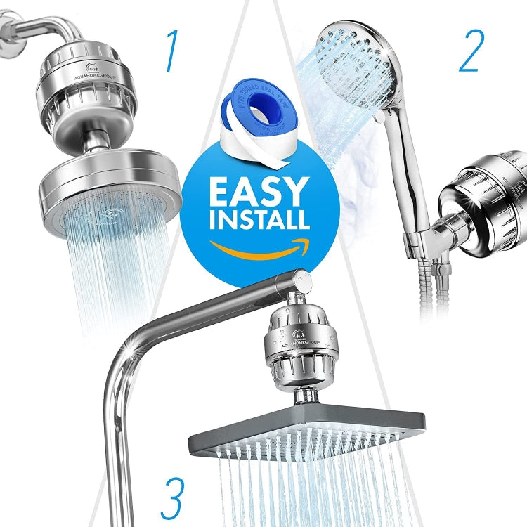 Filtro per doccia con purificatore d'acqua per doccia a 15 strati, 15 Layers Shower Filter