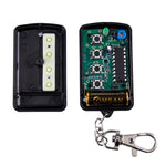 Telecomando porta garage codice fisso 250-450 MHz