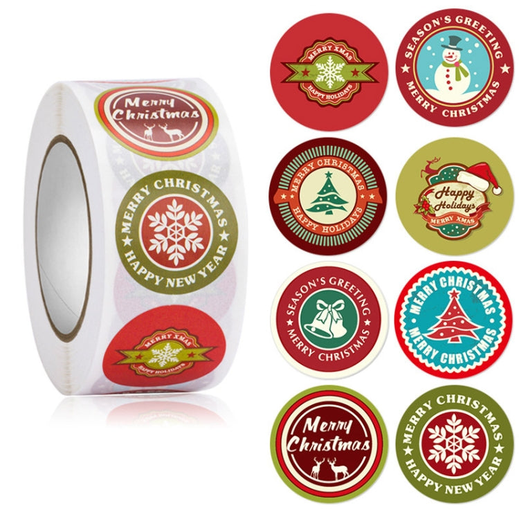 5 Rotoli Regalo di Natale Adesivo Decorazione Etichetta Sigillante Adesivo, HA048, HA049, HA050, HA051, HA052, HA131, HA132, HA133, HA134