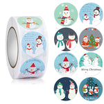 5 Rotoli Regalo di Natale Adesivo Decorazione Etichetta Sigillante Adesivo, HA048, HA049, HA050, HA051, HA052, HA131, HA132, HA133, HA134