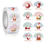 5 Rotoli Regalo di Natale Adesivo Decorazione Etichetta Sigillante Adesivo, HA048, HA049, HA050, HA051, HA052, HA131, HA132, HA133, HA134