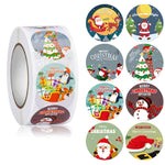5 Rotoli Regalo di Natale Adesivo Decorazione Etichetta Sigillante Adesivo, HA048, HA049, HA050, HA051, HA052, HA131, HA132, HA133, HA134