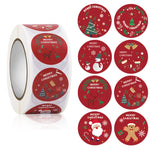 5 Rotoli Regalo di Natale Adesivo Decorazione Etichetta Sigillante Adesivo, HA048, HA049, HA050, HA051, HA052, HA131, HA132, HA133, HA134