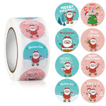 5 Rotoli Regalo di Natale Adesivo Decorazione Etichetta Sigillante Adesivo, HA048, HA049, HA050, HA051, HA052, HA131, HA132, HA133, HA134