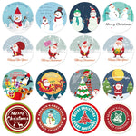 5 Rotoli Regalo di Natale Adesivo Decorazione Etichetta Sigillante Adesivo, HA048, HA049, HA050, HA051, HA052, HA131, HA132, HA133, HA134