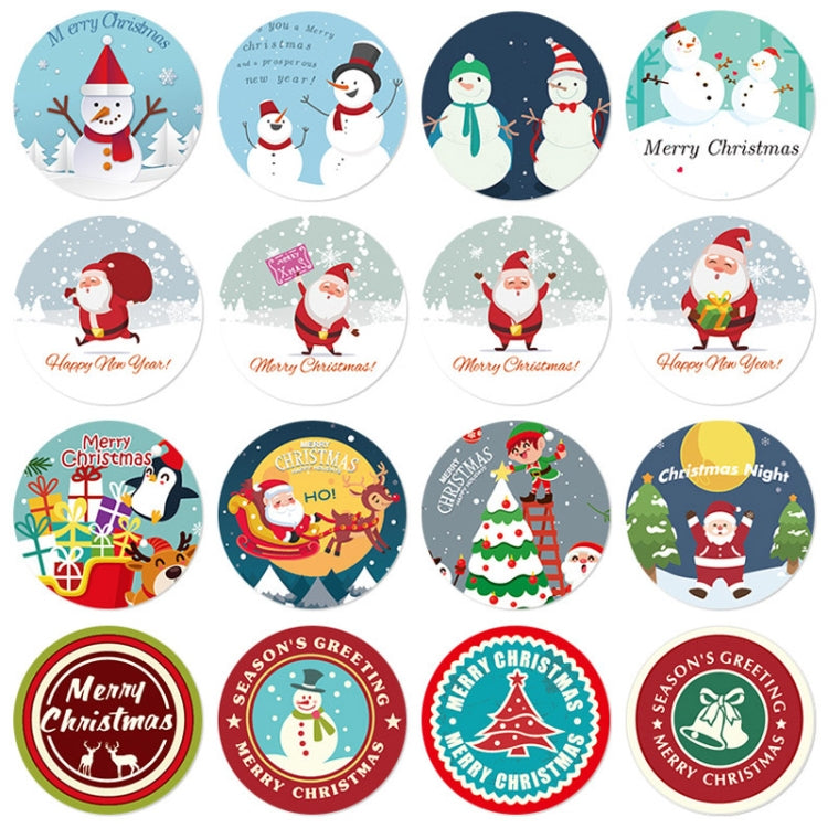 5 Rotoli Regalo di Natale Adesivo Decorazione Etichetta Sigillante Adesivo, HA048, HA049, HA050, HA051, HA052, HA131, HA132, HA133, HA134