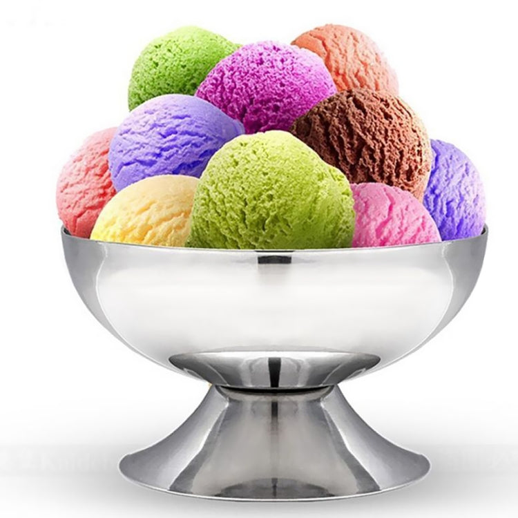 Coppa per gelato in acciaio inossidabile Calice per gelato Bar Bicchiere da vino, specifica:, A Short, B High