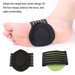 5 paia fascia plantare tallone plantare plantare plantare plantare sollievo dal dolore al tallone e assorbimento degli urti ortesi, Green Black