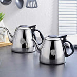 Teiera in acciaio inox 304 con bollitore 1.2L e 1.5L