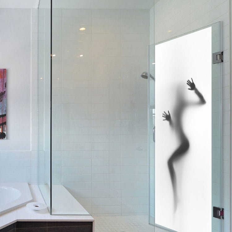 Set 2 adesivi 3D decorativi per porte in PVC