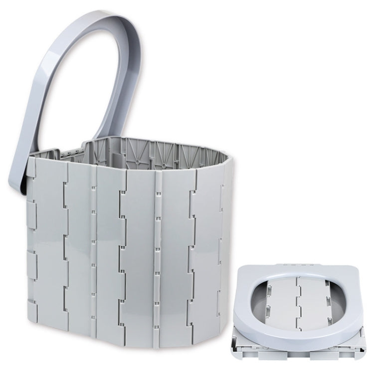 Toilette per auto Toilette pieghevole portatile integrata Tour a guida autonoma Toilette da campeggio all'aperto, Car Toilet(Sky Blue), Car Toilet(Light Gray), Car Toilet(Black)