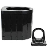 Toilette per auto Toilette pieghevole portatile integrata Tour a guida autonoma Toilette da campeggio all'aperto, Car Toilet(Sky Blue), Car Toilet(Light Gray), Car Toilet(Black)