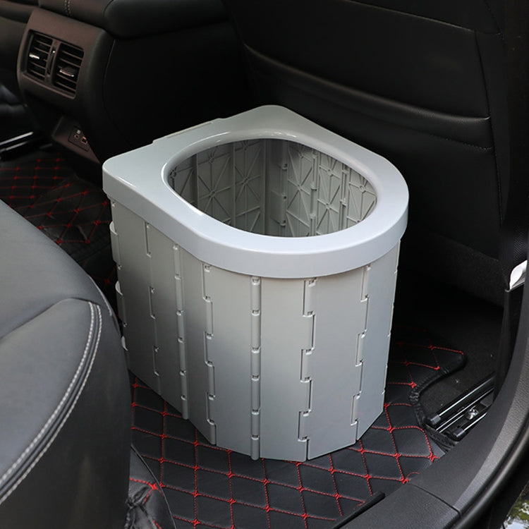 Toilette per auto Toilette pieghevole portatile integrata Tour a guida autonoma Toilette da campeggio all'aperto, Car Toilet(Sky Blue), Car Toilet(Light Gray), Car Toilet(Black)
