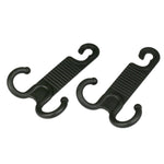 2 paia di ganci per auto invisibili resistenti per la sedia dell'auto L'installazione portatile non danneggia il gancio per auto, 2 Pairs Car Hook