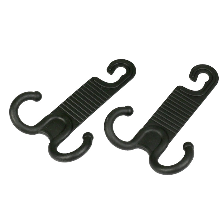 2 paia di ganci per auto invisibili resistenti per la sedia dell'auto L'installazione portatile non danneggia il gancio per auto, 2 Pairs Car Hook
